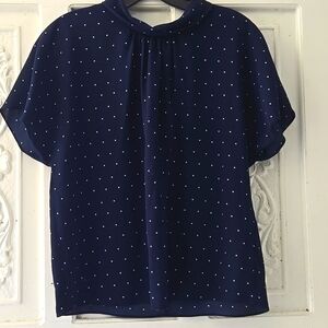 Vince Camuto Blouse Size Small Blue